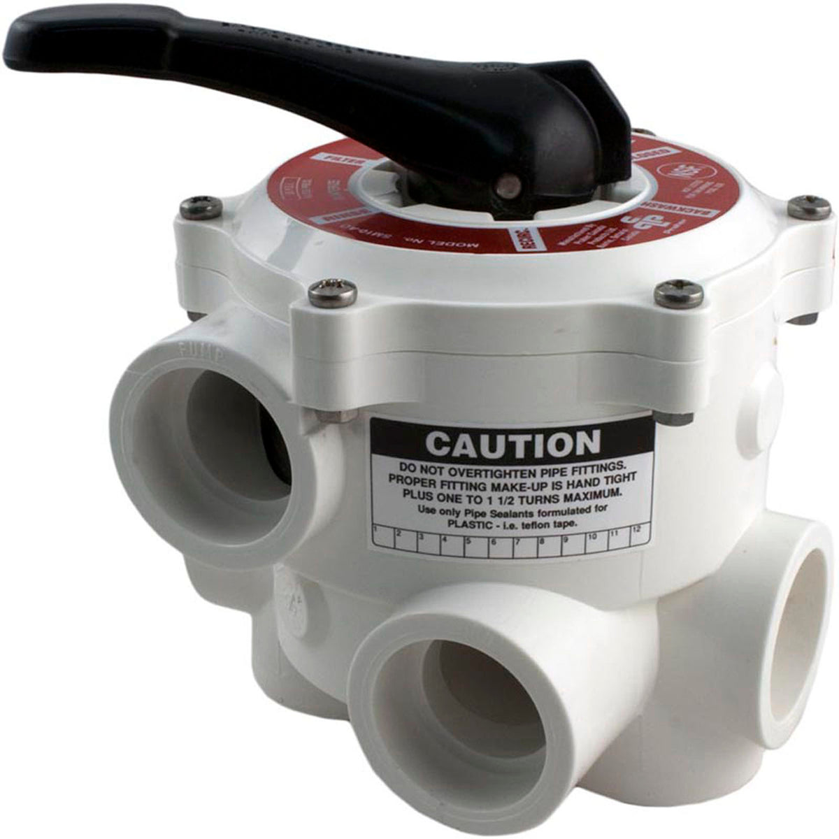 Multiport Valve, Praher SM-10-AOS, 1-1/2" Slip