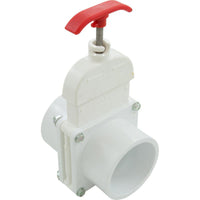 Gate Valve, Praher, 2" Slip x 2" Slip, Generic