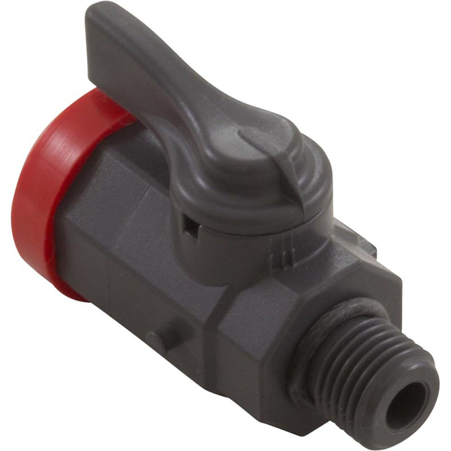 Ball Valve, Praher, 1/4"mpt x 1/4"fpt, Without Fittings