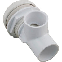 On/Off Valve, Waterway, 1"s x 1"s, Single Port, White