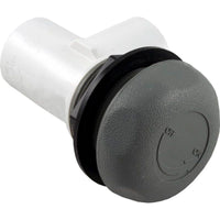 On/Off Valve, Waterway, 1" Slip x 1" Slip, Single Port, Gray