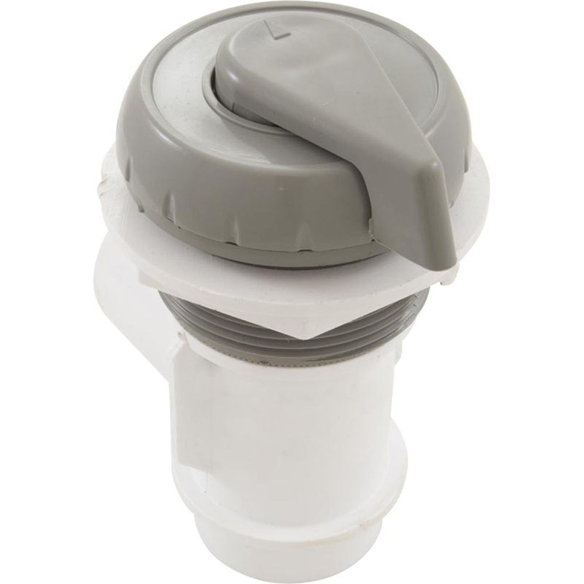 Diverter Valve, Waterway, 2-1/16"hs, 1"s, 1 Port, Gray