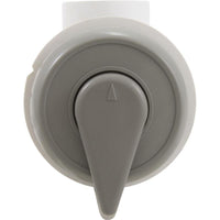 Diverter Valve, Waterway, 2-1/16"hs, 1"s, 1 Port, Gray