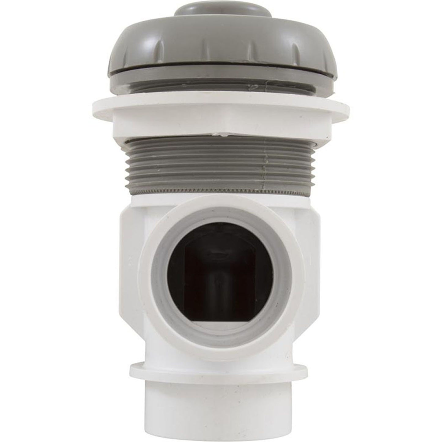 Válvula desviadora, vía fluvial, 2-1/16" de alta presión, 1" de alta presión, 1 puerto, gris