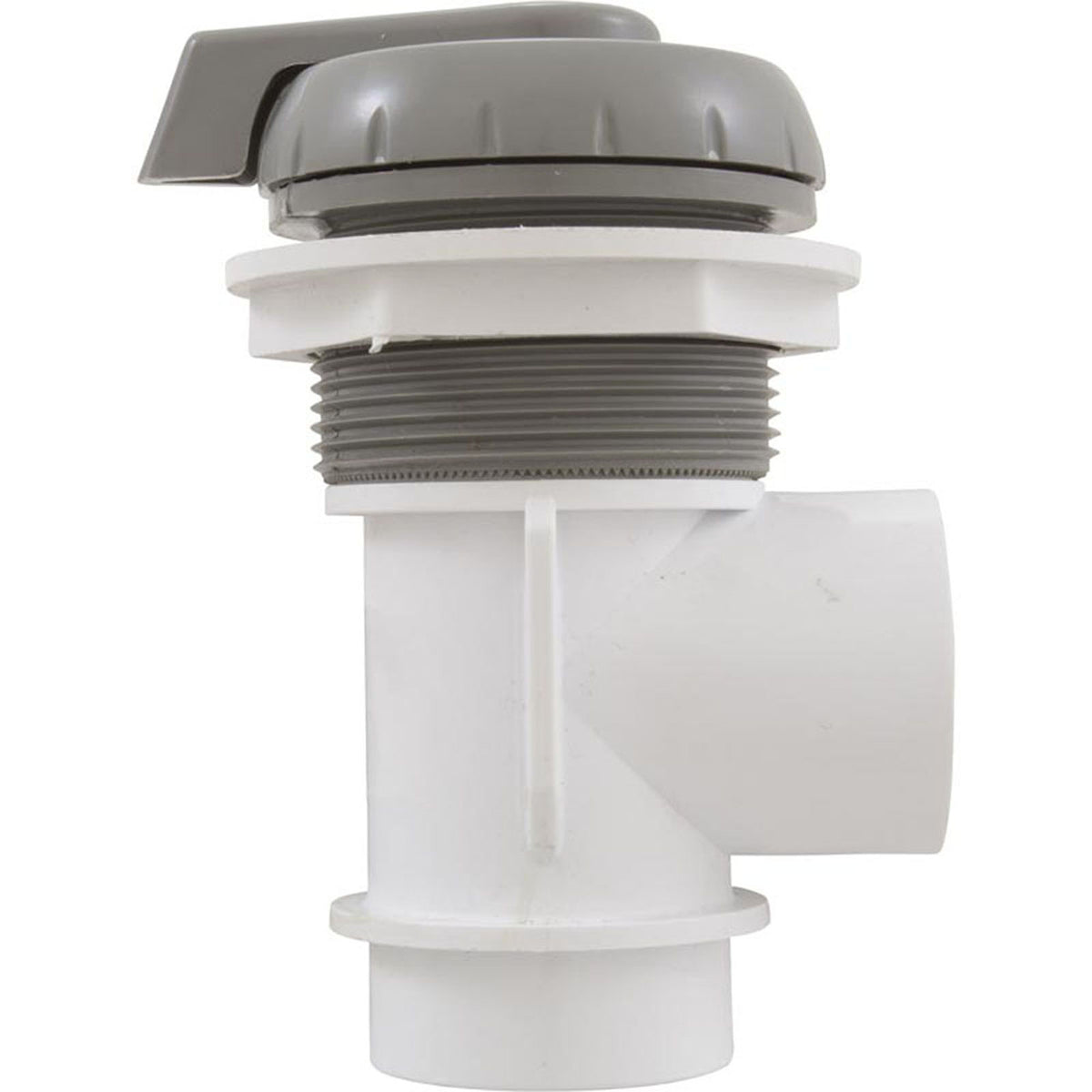 Diverter Valve, Waterway, 2-1/16"hs, 1"s, 1 Port, Gray