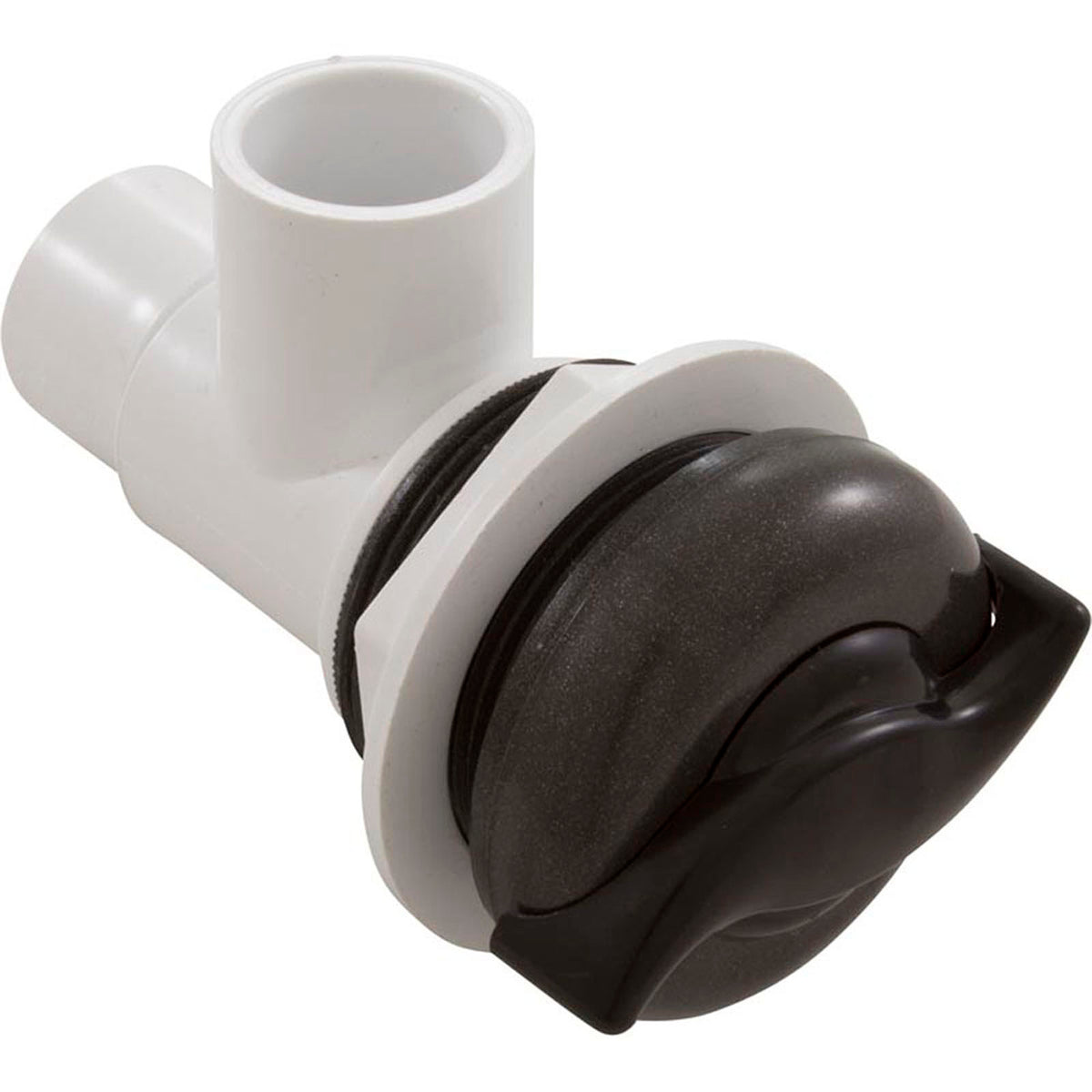 On/Off Valve, WW,3/4"s x 3/4"s,"S",100% Shut Off,Dk Slvr/Blk