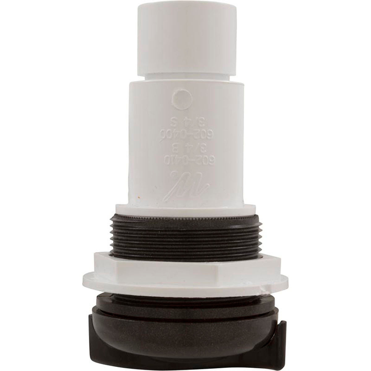 On/Off Valve, WW,3/4"s x 3/4"s,"S",100% Shut Off,Dk Slvr/Blk