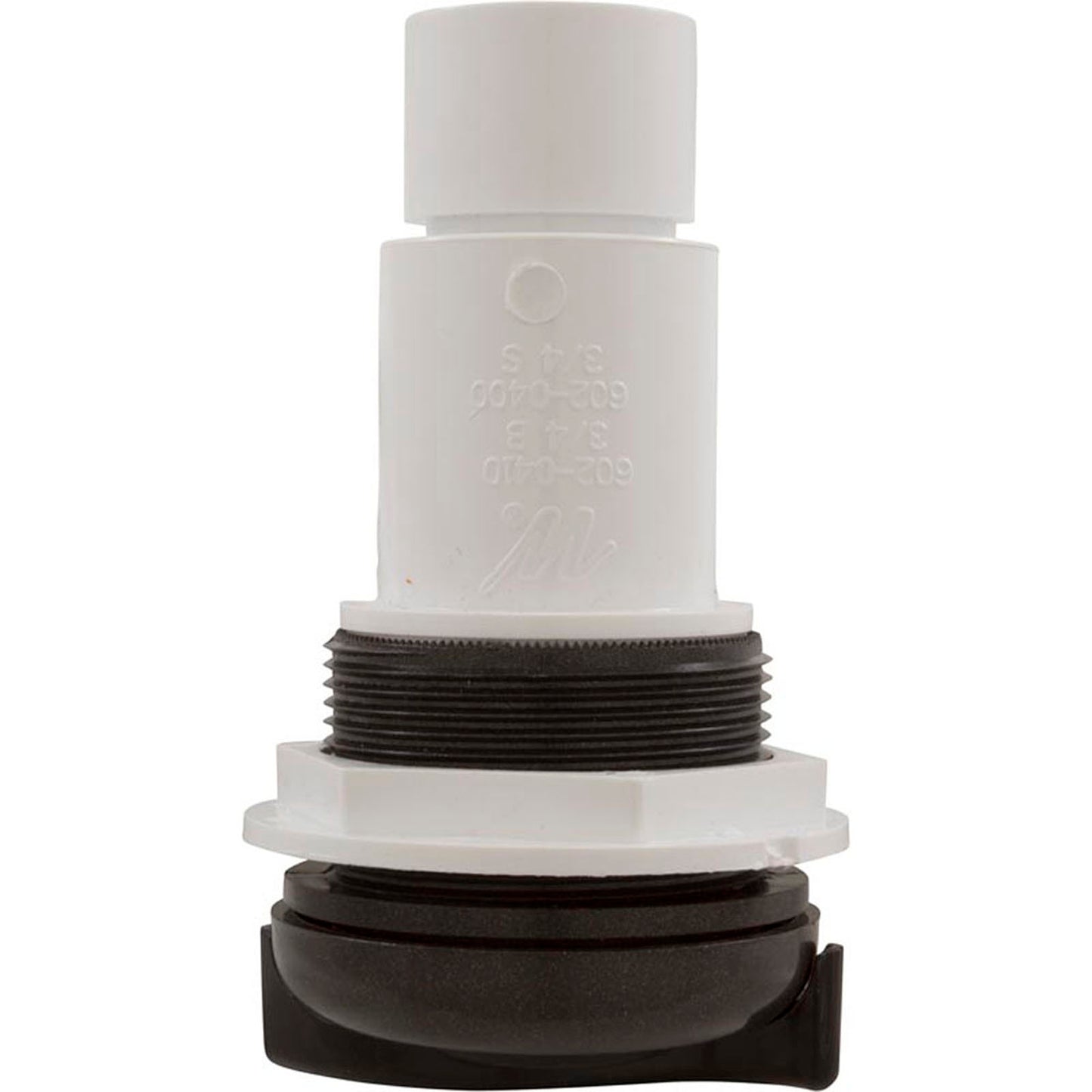 Válvula de encendido y apagado, WW, 3/4" S x 3/4" S, "S", 100 % de cierre, plata oscura/negro