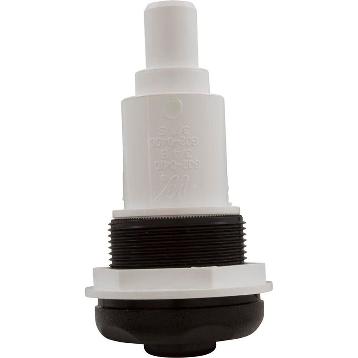 On/Off Valve, WW,3/4"sb x 3/4"sb,Text Scal,100% Shut Off,Blk