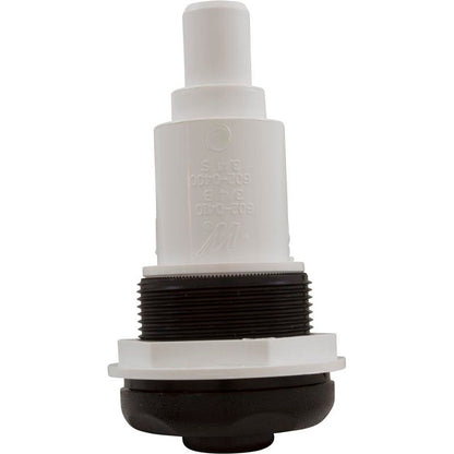 Válvula de encendido y apagado, WW, 3/4" SB x 3/4" SB, escala de texto, cierre al 100 %, color negro