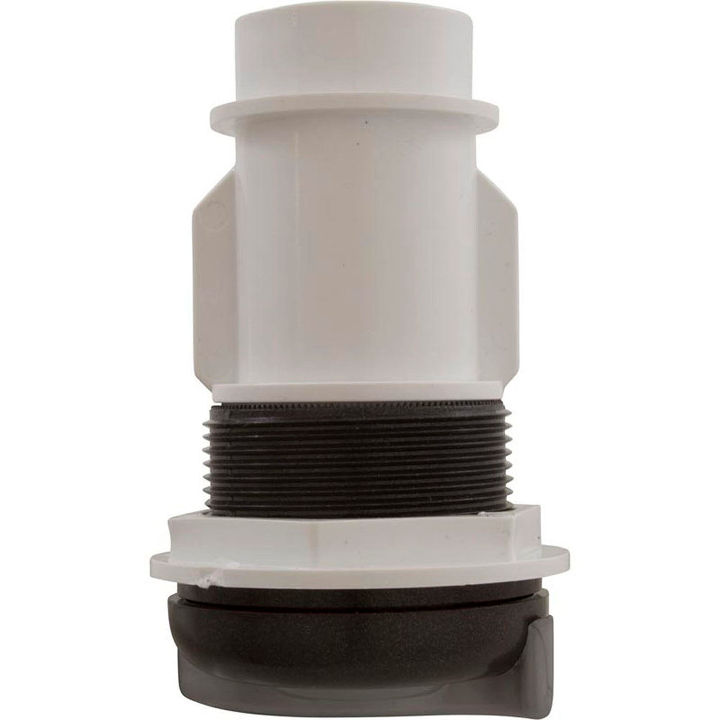 Válvula desviadora, acceso superior WW de 1", 1 pieza, estilo "S", plata oscura/gris