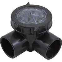Check Valve, Waterway, 2" Slip or 2-1/2" Spigot, 90 deg Body