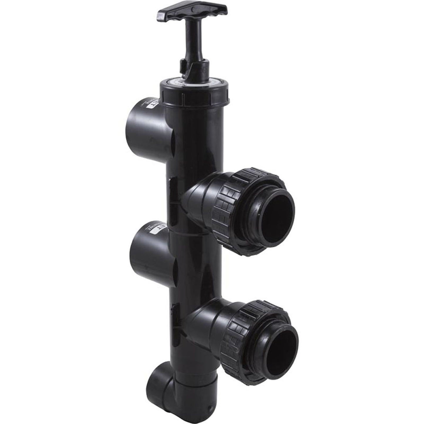 Válvula de empuje y tracción, vía fluvial de 2-1/2", con reductor de 2"