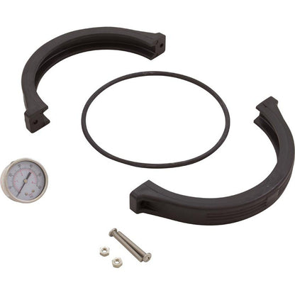 Válvula multipuerto, montaje superior de vía fluvial, 2" fpt, ​​con uniones