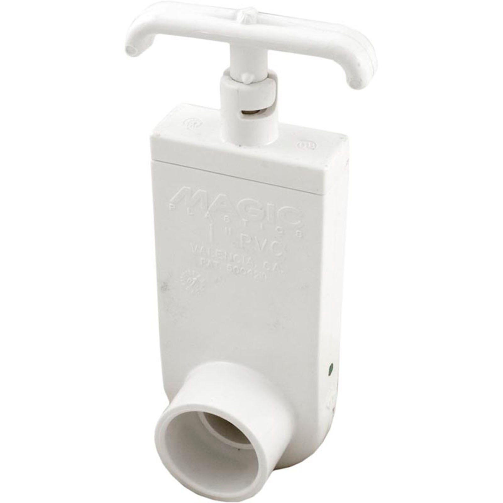 Gate Valve, UniBody, Magic, 1" Slip x 1" Slip, 100psi