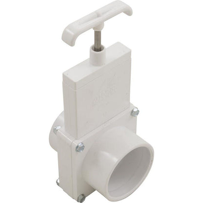 Válvula de compuerta, 3 piezas, Magic Plastics, 2" Slip x 2" Spigot, 80 PSI