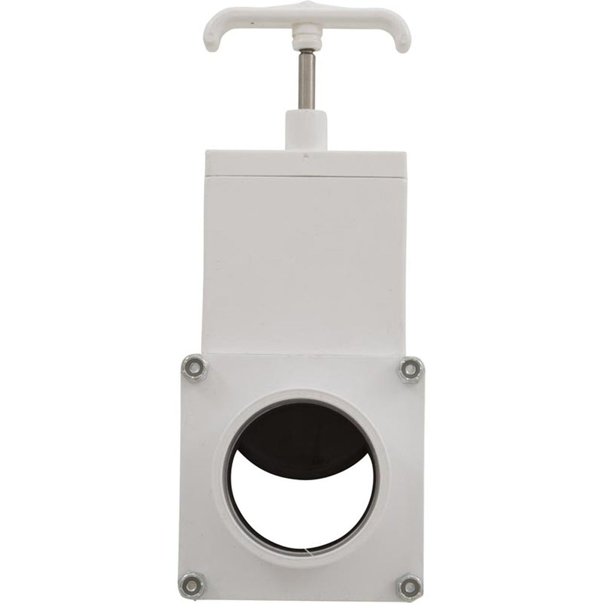 Gate Valve, 3 pc, Magic Plastics, 2" Slip x 2 " Spigot, 80 PSI