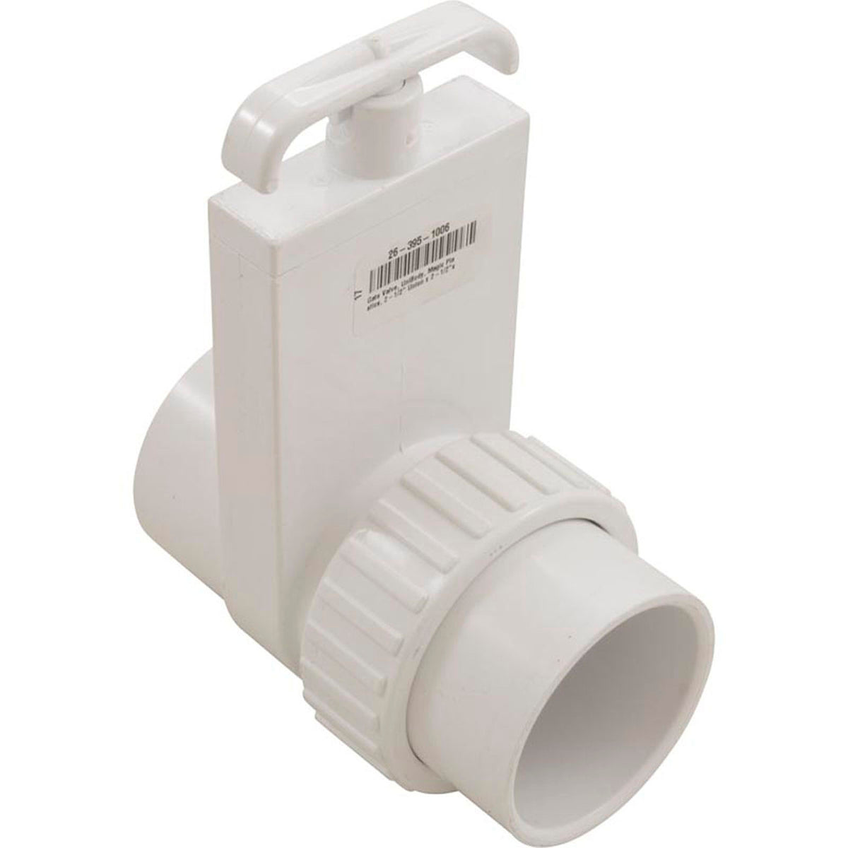 Gate Valve, UniBody, Magic Plastics, 2-1/2" Union x 2-1/2"s