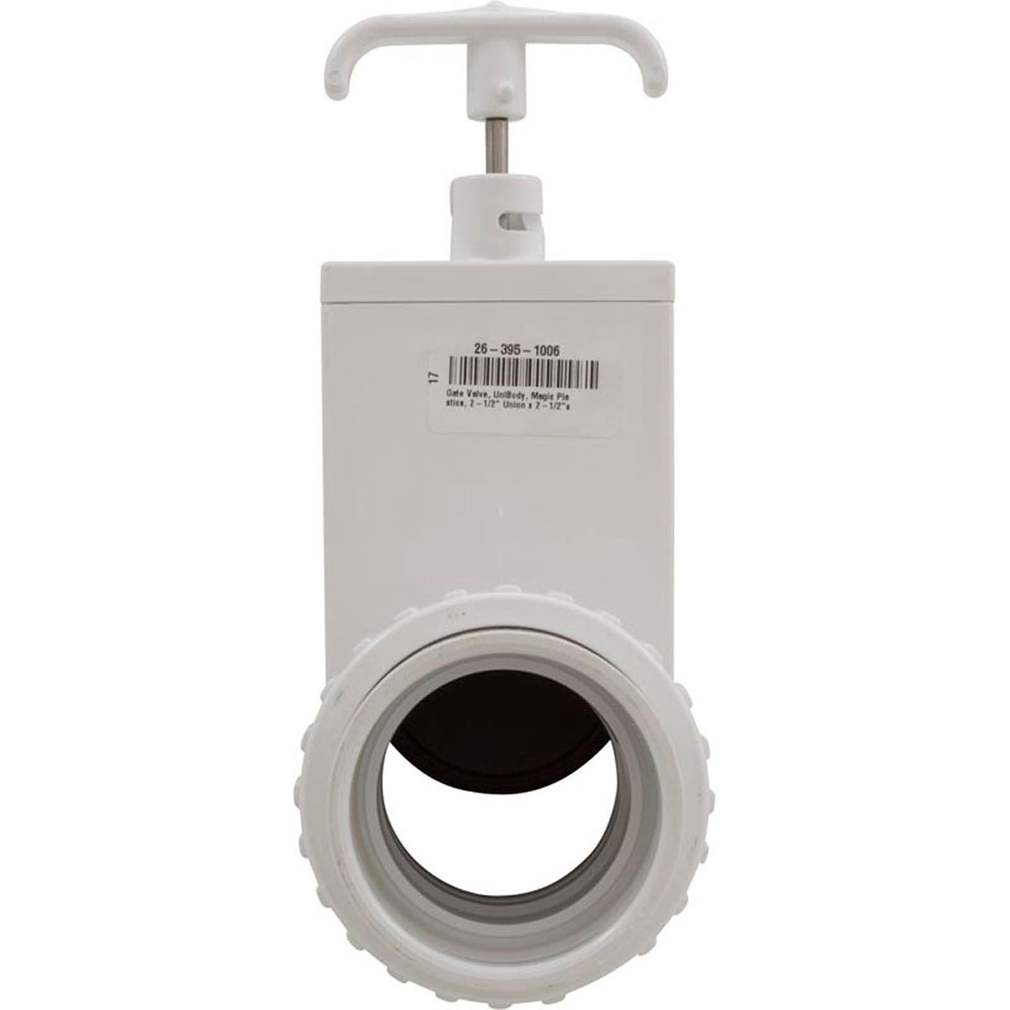 Gate Valve, UniBody, Magic Plastics, 2-1/2" Union x 2-1/2"s