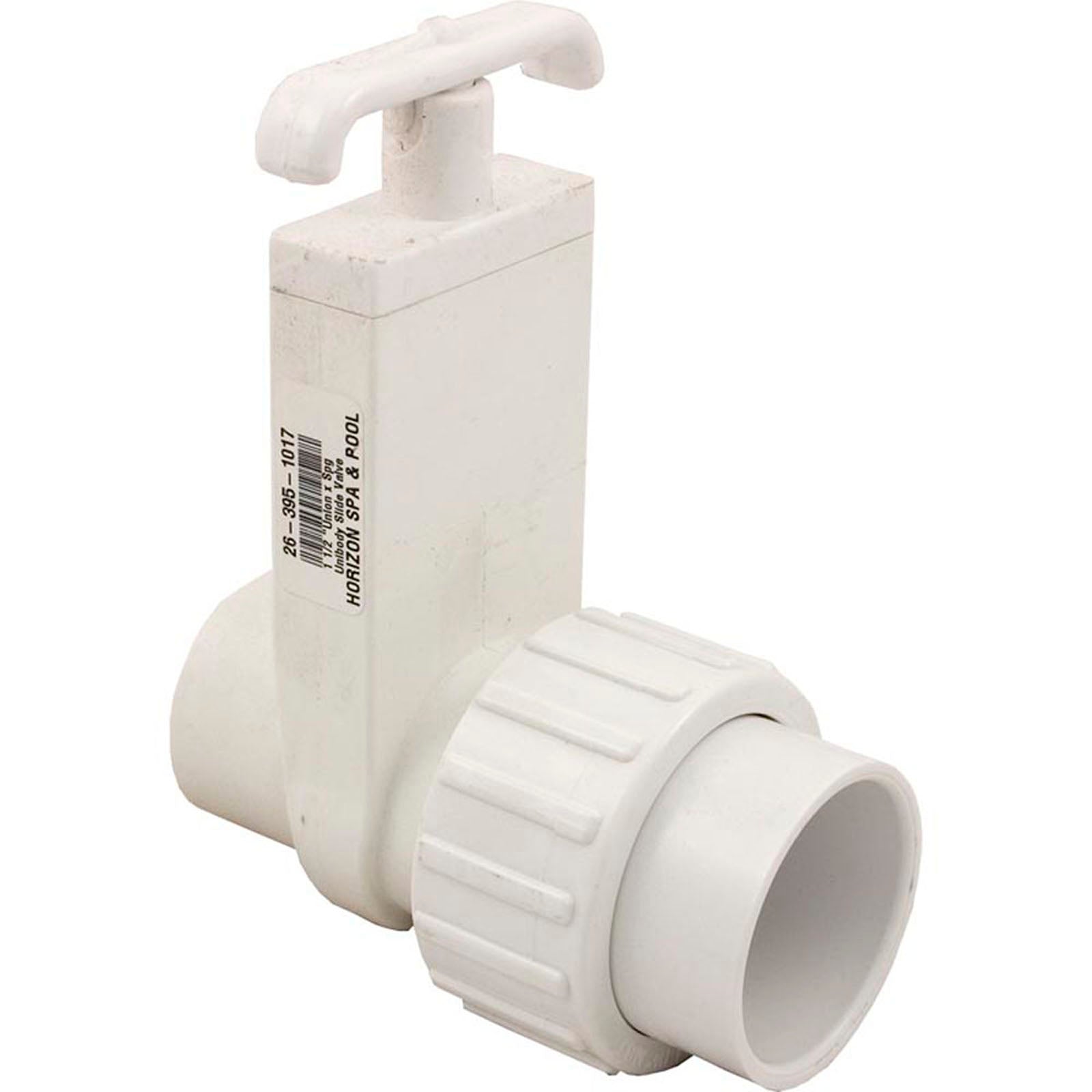 Gate Valve, UniBody, Magic, 1-1/2"Union x 1-1/2"spg, 100psi