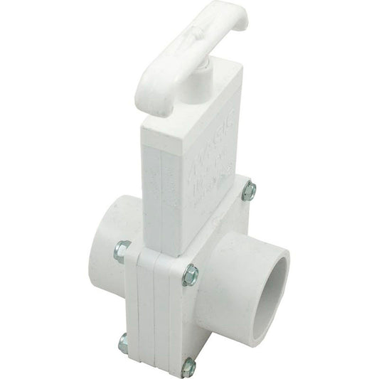 Válvula de compuerta, 3 piezas, Magic, 1-1/2" spg x 1-1/2" spg, 100 psi