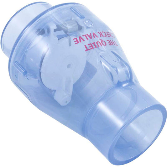 Check Valve, Magic Plastics Smart Check, 2" Slip, 2lb. Clear