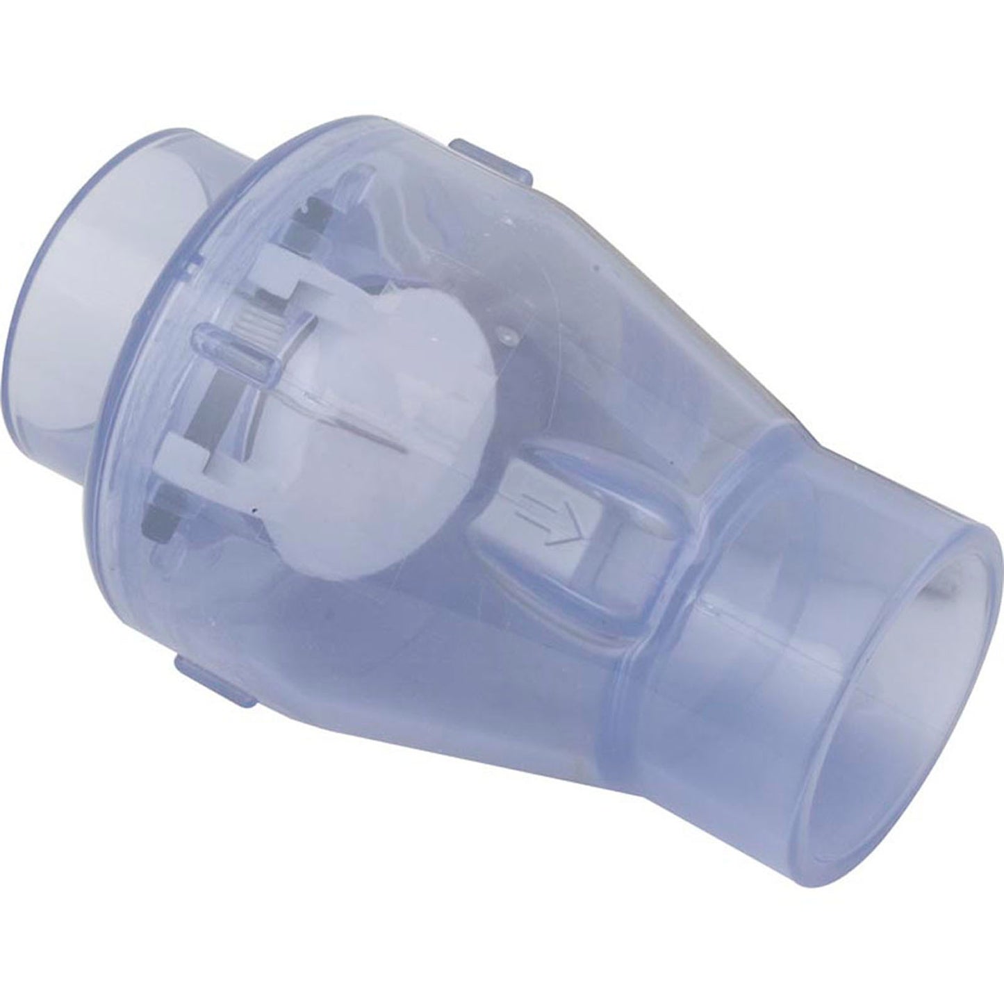 Check Valve, MagicPlasticsSmartCheck, 2"s/2-1/2"spg, 1/2lb, Wtr