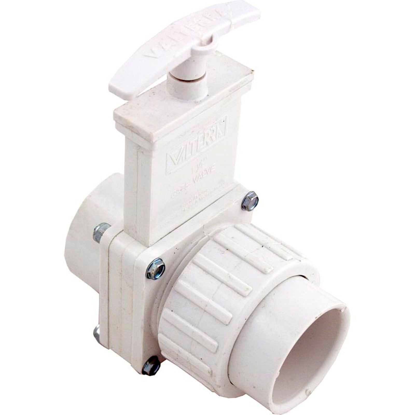 Gate Valve, 3 pc, Valterra, 1-1/2"s x 1-1/2"Union, 45psi