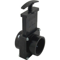 Gate Valve, 3 pc, Valterra, 2"fpt x 2"s, 40psi, Black