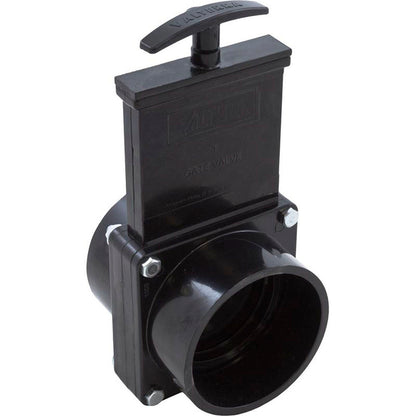 Gate Valve, 3 pc, Valterra, 3" Slip x 3" Slip, 30psi, Black