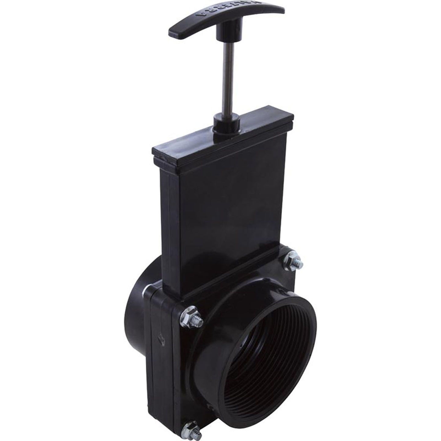Gate Valve, 3 pc, Valterra, 3"fpt x 3"spg, 30psi, Black