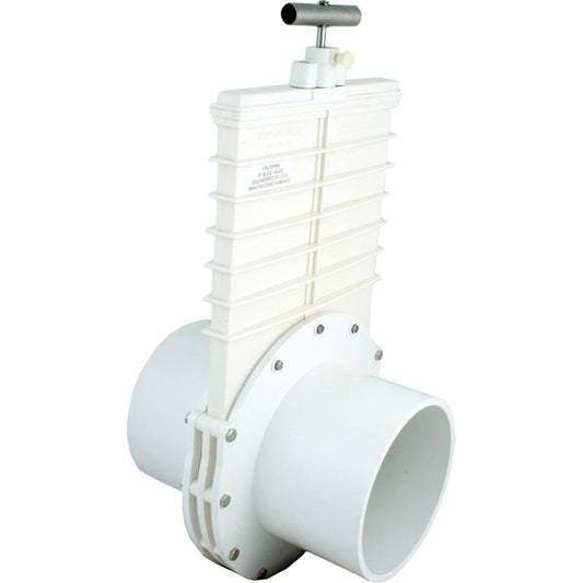 Gate Valve, 3 pc, SS Paddle, Valterra, 6"s x 6"s, 10psi