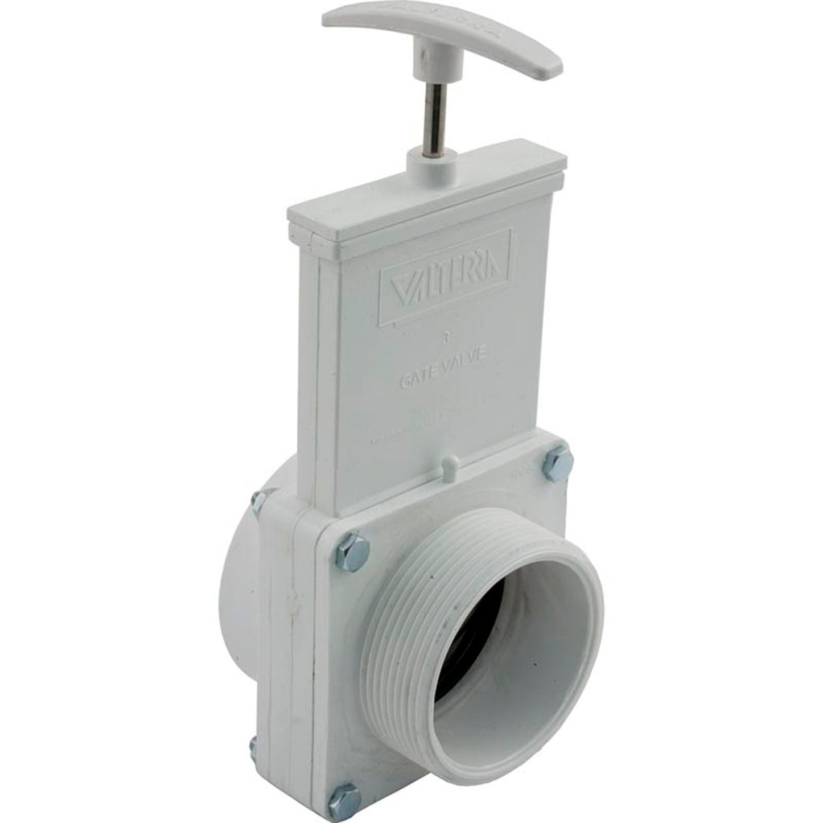 Gate Valve, 3 pc, SS Paddle, Valterra, 3"fpt x 3"mpt, 30psi
