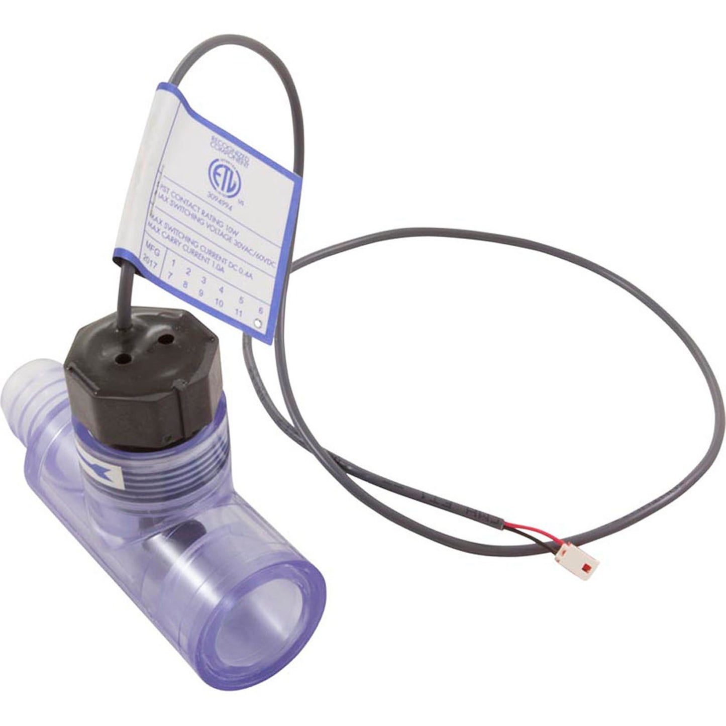 Flow Switch, D-1 Repl, 3/4" Slip x 3/4" Barb