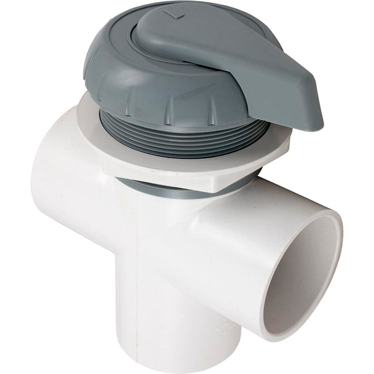Diverter Valve, Hydro-Air/BWG Hydroflow, 2"s, 3 Port, Gray