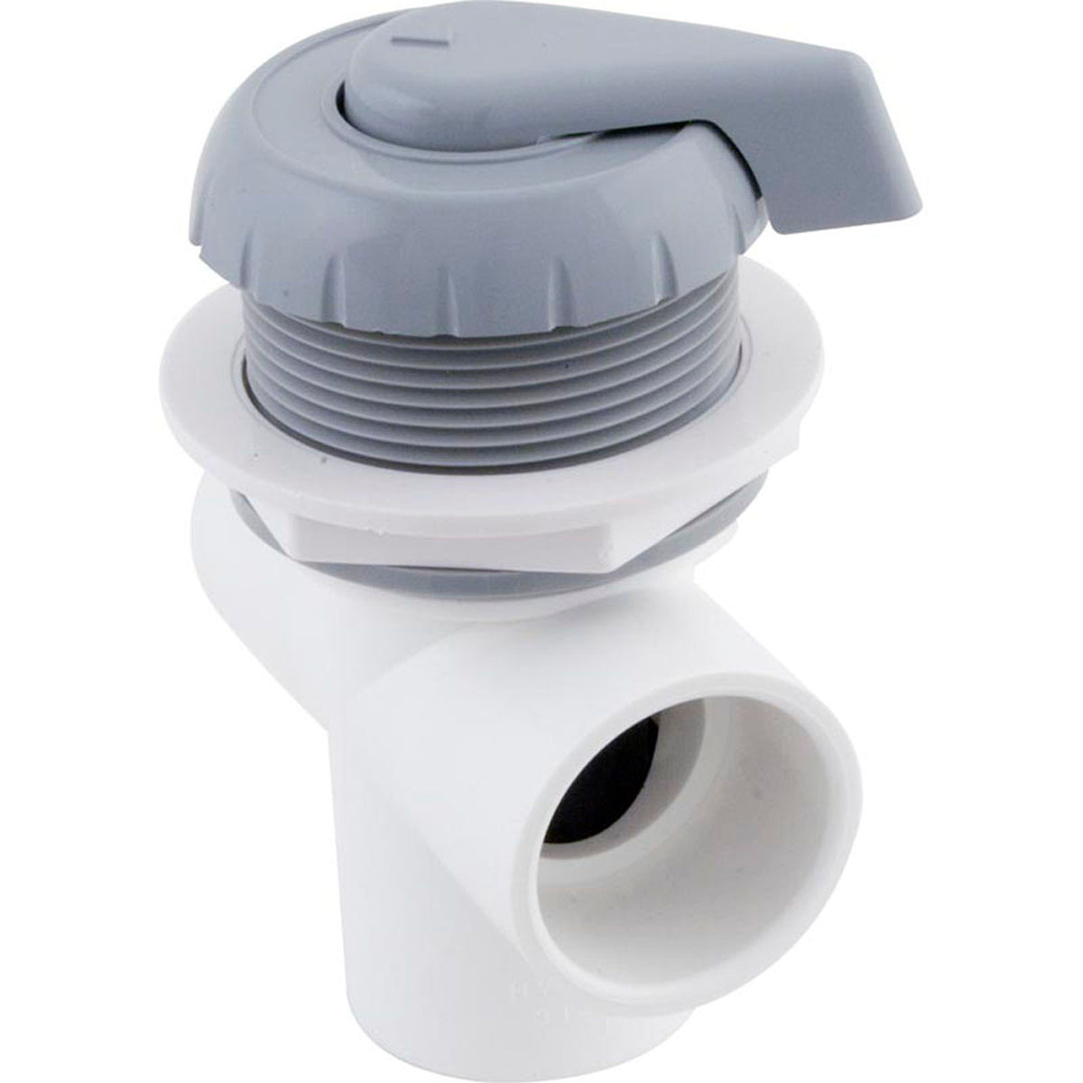 Diverter Valve, Hydro-Air/BWG Hydroflow, 1"s, 3 Port, Gray