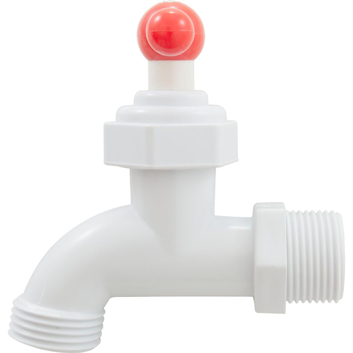 Hose Bib, 3/4" Male Pipe Thread, Plastic