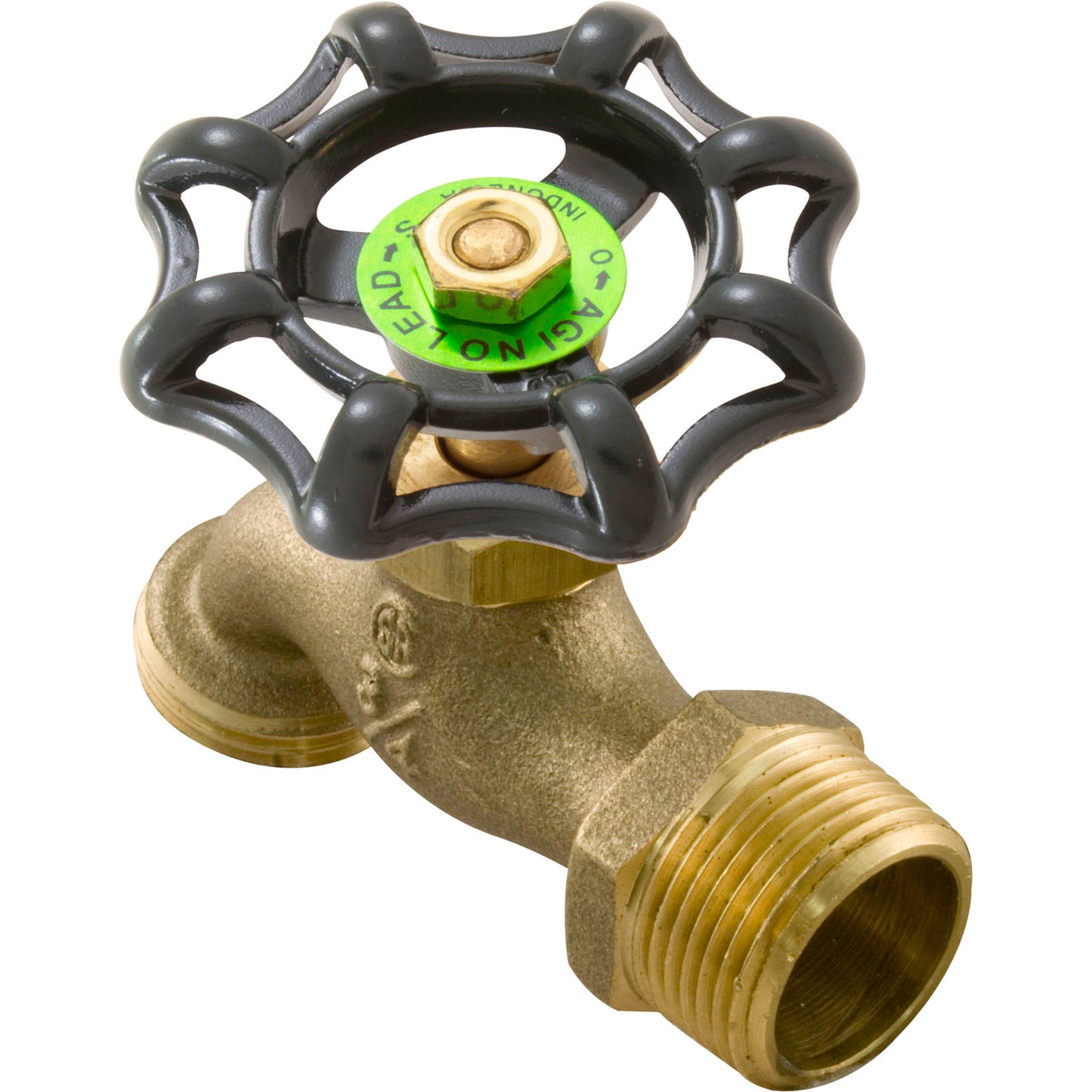 Hose Bib, 3/4" Male Pipe Thread, Brass