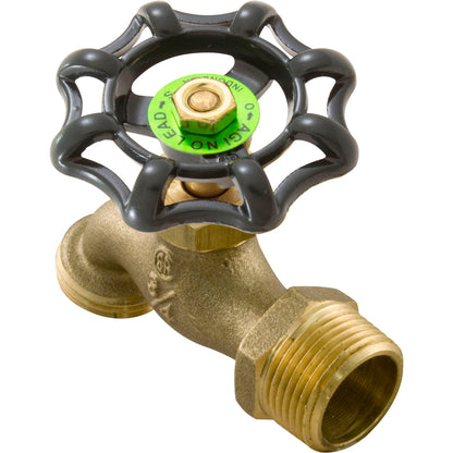 Hose Bib, 3/4" Male Pipe Thread, Brass