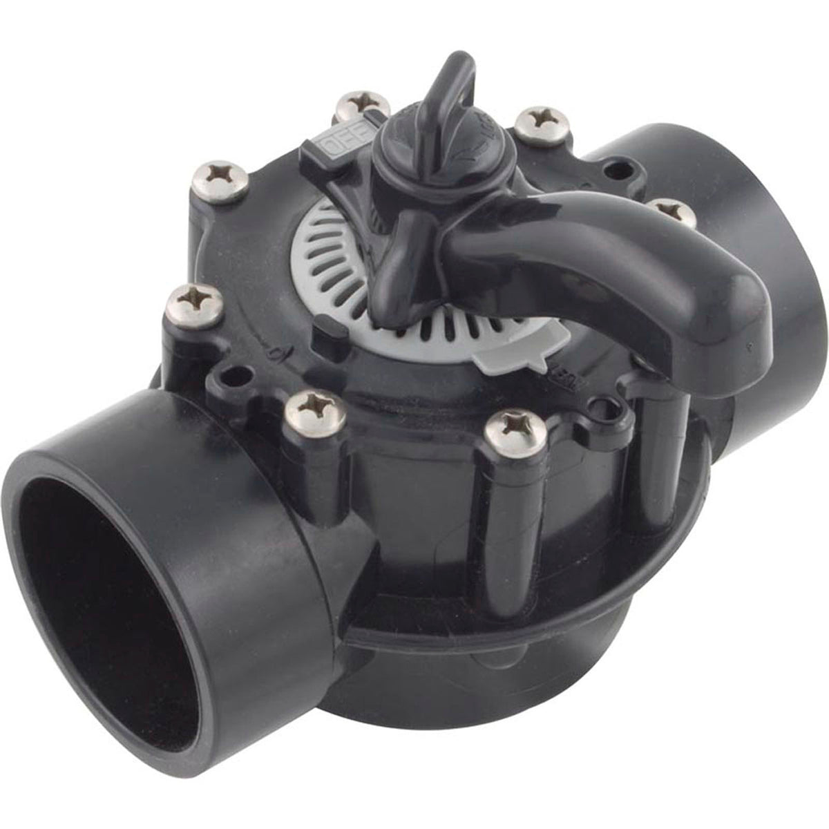 Diverter Valve, CMP Hydroseal, 2" Slip/2-1/2" Spigot, 2 Port