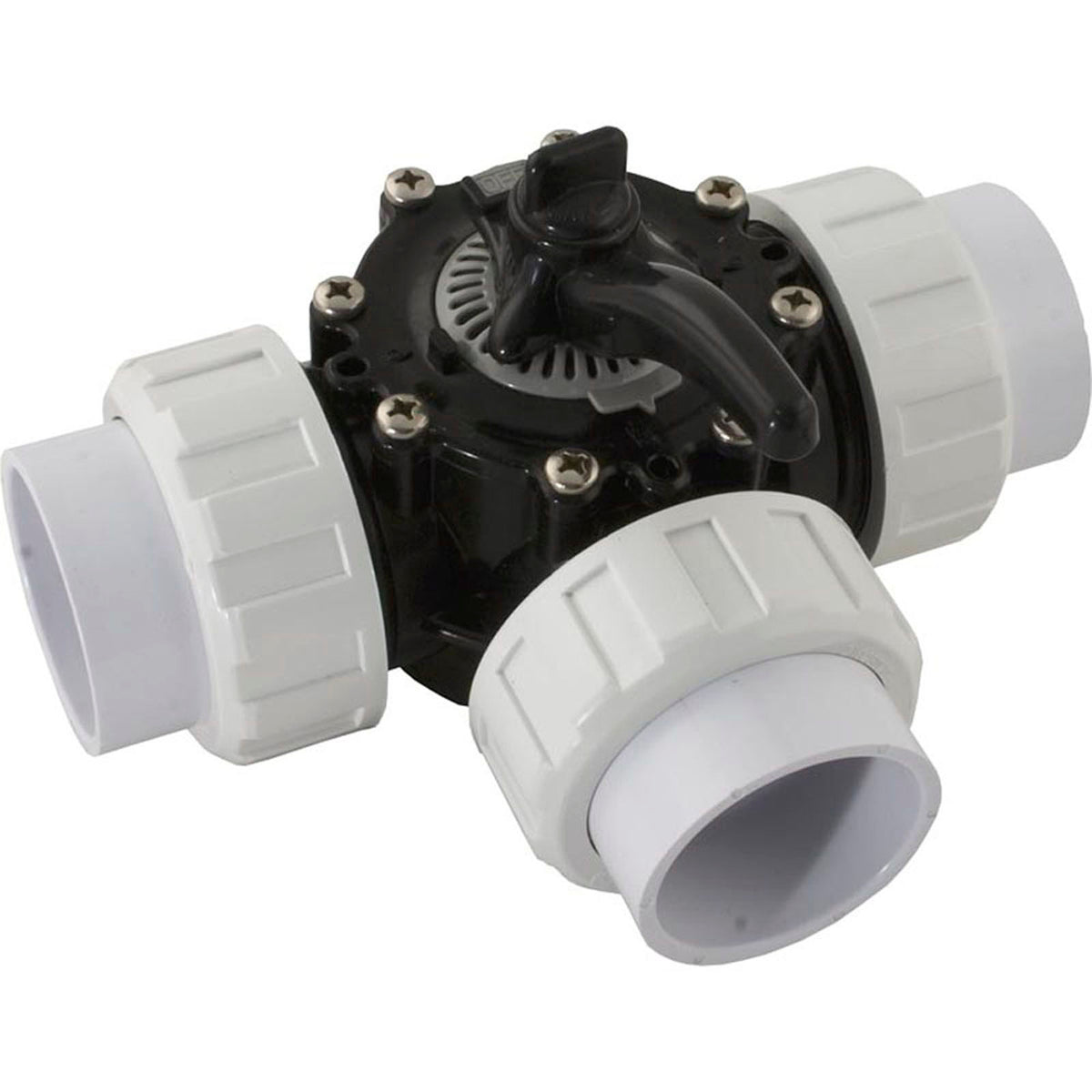 Vanne de dérivation, CMP Hydroseal, raccord union 2", 3 ports