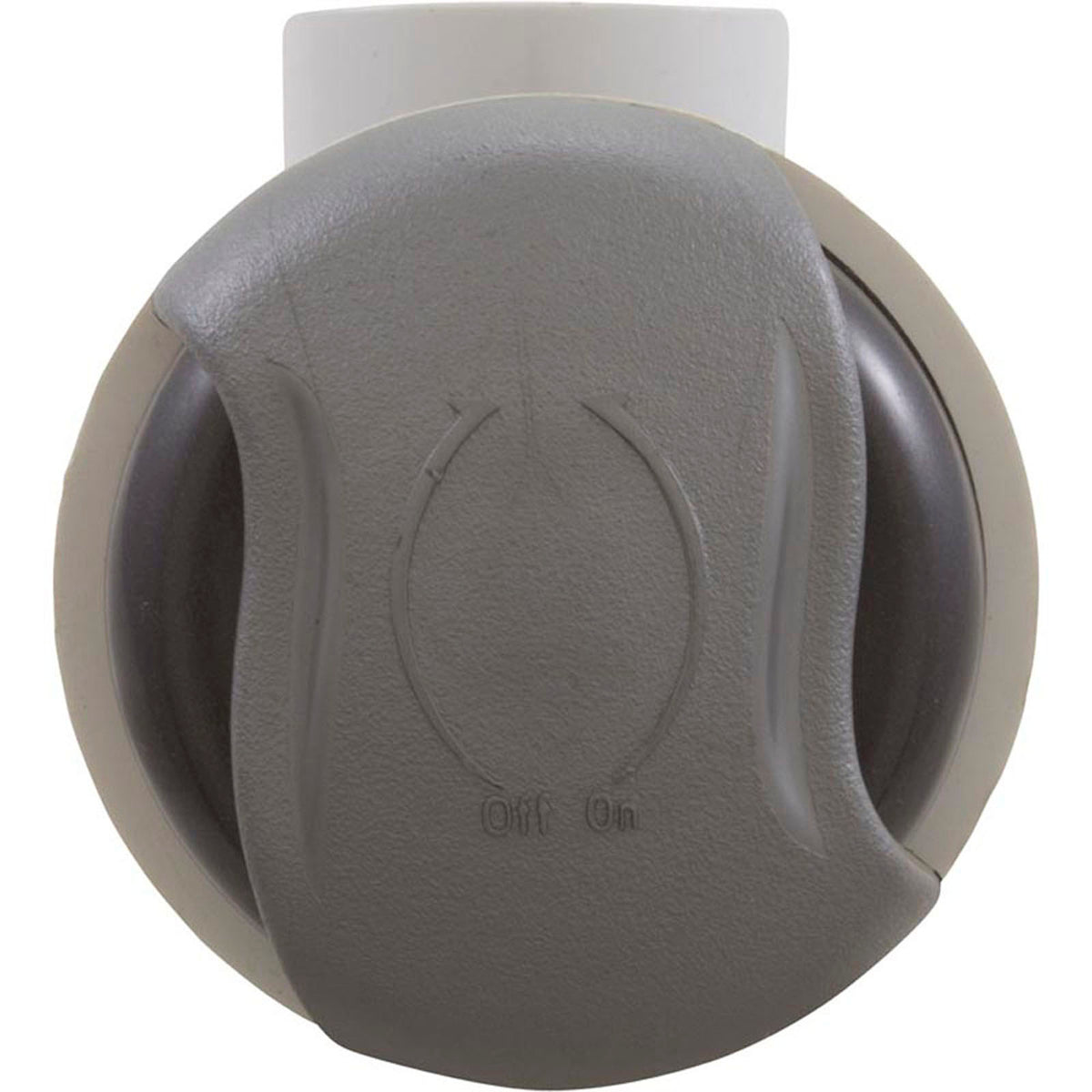 On/Off Valve, CMP Pro-Seal, 2-1/16"hs, Wave, 1"s, Slvr/Graph Gray