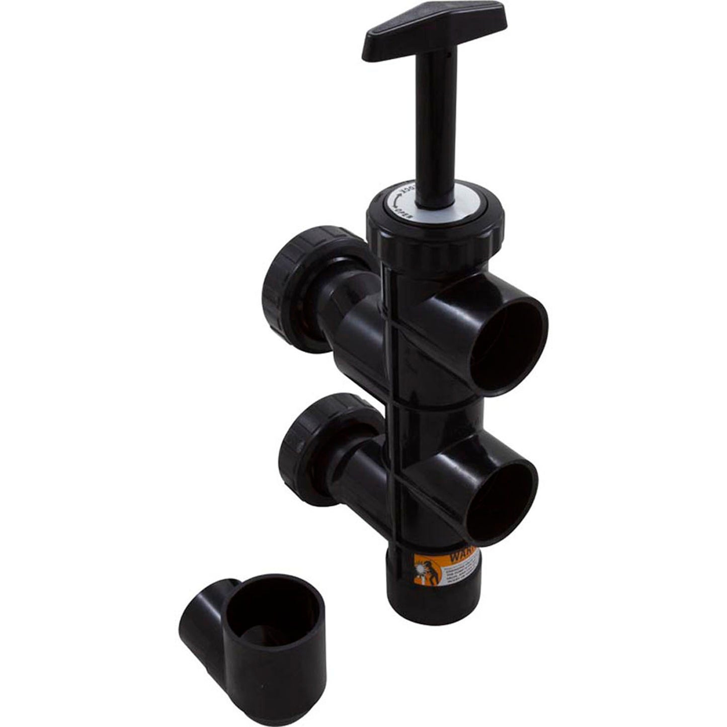 Válvula de empuje y tracción, estilo CMP H, 2", arena, negra