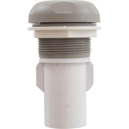 Vanne marche/arrêt, champignon CMP, 2-1/16"hs, festonnée, 1"s, gris