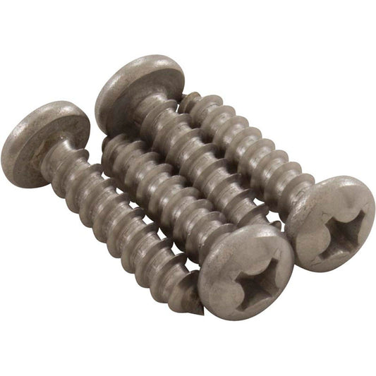 Screws, Jacuzzi DV-4 Valve, #12 x 1, Quantity 4