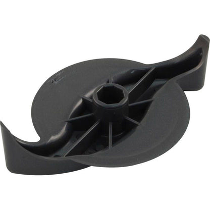 Manija, válvula desviadora de acceso superior BWG, estilo S, gris