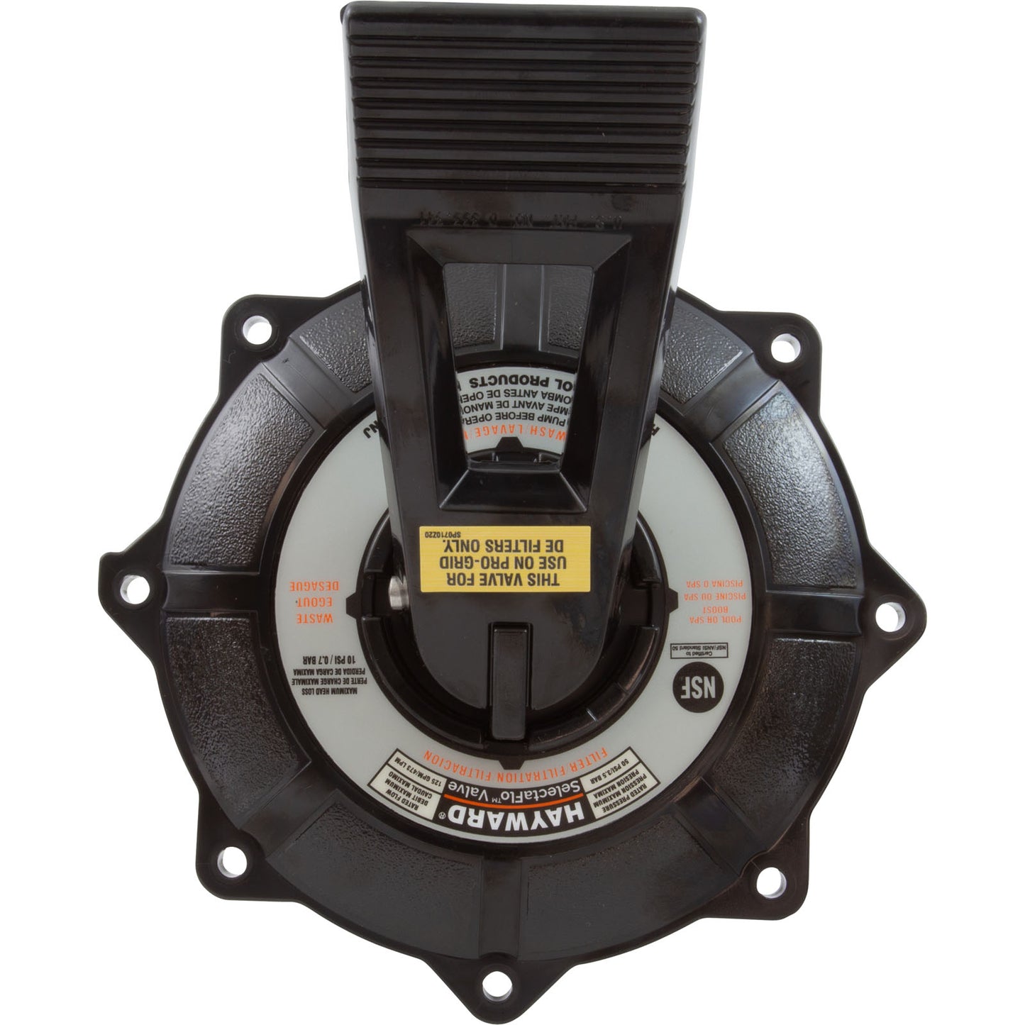 Lid Assembly, Hayward Selecta-Flo Valve