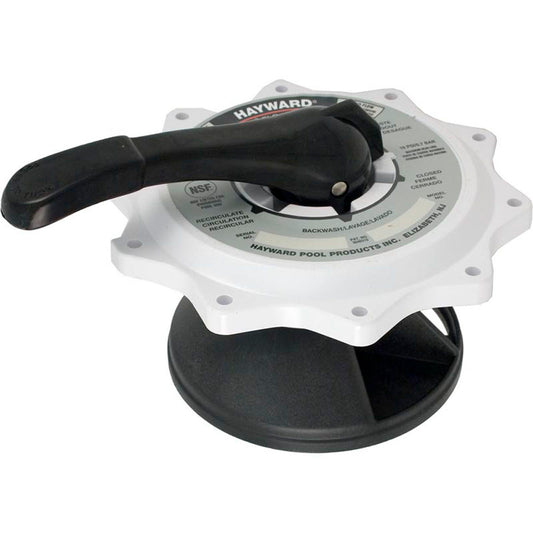Conjunto de tapa, válvula Vari-Flo de 2" SP0715 de Hayward, color blanco
