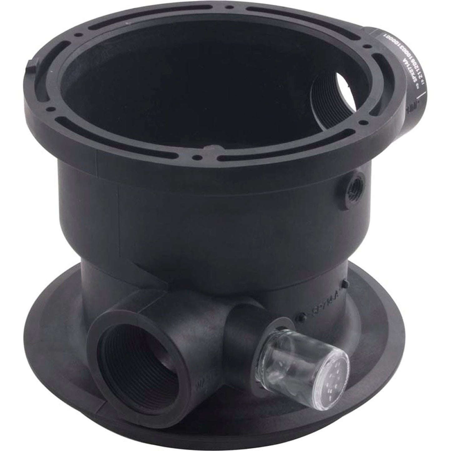 Cuerpo de válvula Vari-Flo SP0714T de Hayward con mirilla