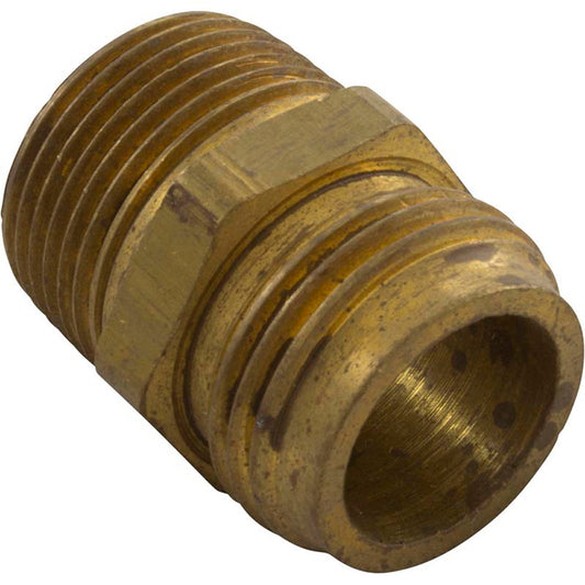 Hose Adapter, Anderson Metals, 3/4"mpt x Male Garden Hose